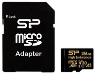 Paměťová karta Silicon Power microSDXC High Endurance 256GB V30 UHS-1 U3 A1