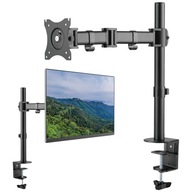 Uniwersalny UCHWYT BIURKOWY obrotowy do MONITORA 13-32" VESA - regulacja 3D