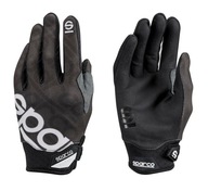 Športové rukavice Sparco 002093NR3L veľkosť L čierne