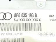 RADIO Navigation NAVIGATION MULTIMEDIA PLUS RNS-E AUDI A3 8P LIFT 8P0035193B