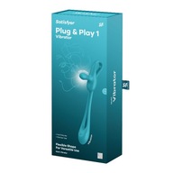 Satisfyer Plug & Play 1 wielofunkcyjny, wibrujący korek analny