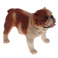 Simulácia voľne žijúcich živočíchov Model zvierat Bulldog Pes Pet