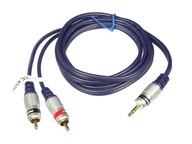 Kabel JACK 3.5 - 2RCA JKD10 Vitalco 15m