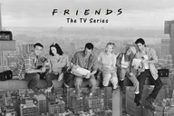 Plakat z serialu Przyjaciele Friends Lunch On A Skyscraper 91,5x61 cm