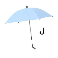 Univerzálny dáždnik do detských kočíkov, nastaviteľná UV ochrana 360, 75