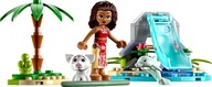 KLOCKI LEGO Disney - Vaiana - zatoka delfina plaża + świnka SZYBKO 24H