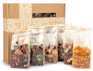 GYÜMÖLCSTEA SZETT 6 db/doboz ajándék natúr tea