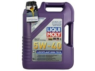 2× Motorový olej Liqui Moly Leichtlauf High Tech 5 l 5W-40