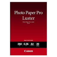 Canon Photo Paper Pro Luster, foto papier, połysk, biały, A4, 260 g/m2, 20