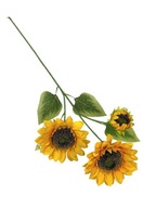 Slnečnica slnečnica vetvička XL 85 cm žltá