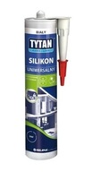Tytan silikon uniwersalny 280ml biały EURO-LINE