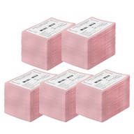 Serweta Podfoliowana Różowa Dwuwarstwowa Bibuła Mini-Med 50szt 5 Opakowań