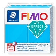 Modelina FIMO effect 57g - 374 modrá transparentná