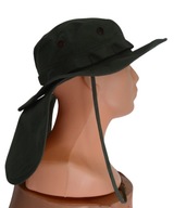 Vojenský tropický klobúk s nákrčníkom Olive Pattern Combat 55