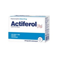 ActiFerol Fe żelazo 30 mg 30 kapsułek