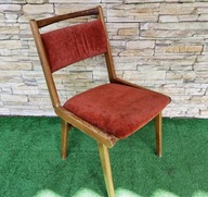 Krzesło drewniane zabytkowe stare antyk retro PRL