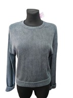 Primark sweter bluza szara prążek cienka 34 36
