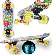 Deskorolka Mini Cruiser RGX stół Skate 22" 56cm dla młodych chłopców