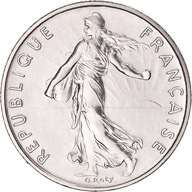 Moneta, Francja, Semeuse, 1/2 Franc, 1974, Paris,