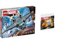 KLOCKI LEGO Marvel 76248 Quinjet Avengersów + SUPER ZESTAW!