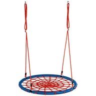 Aga Závesný hojdačkový kruh 120 cm Modro-červený