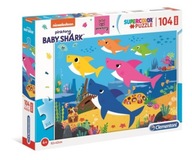 Clementoni Puzzle 104 BABY SHARK pre bábätká