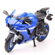 Yamaha YZF-R1 YZFR1 2021 Blue Maisto 1:12 1/12 Model Motocykel 31101 77912