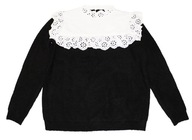 RIVER ISLAND Dievčenský sveter s košeľovým výstrihom roz 164 cm