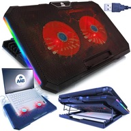 CHLADIACA PODLOŽKA POD NOTEBOOK 10-17'' CHLADIACA PODLOŽKA PRE NOTEBOOK USB RGB