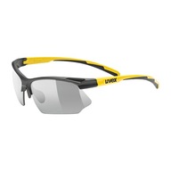 Okulary przeciwsłoneczne UVEX Sportstyle 802 V black matt sunbee/smoke OS