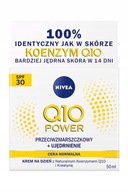 Nivea Q10 POWER PROTI VRÁSKAM + SPEVNENIE ZA DEŇ SPF 30 50 ml