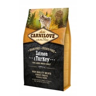 CARNILOVE SALMON&TURKEY FOR LARGE BR.ADULT 4kg sucha karma dla psa