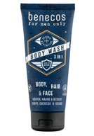 BENECOS for men only Gél na umývanie tváre, tela a vlasov 3v1