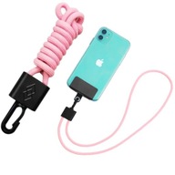 UNIWERSALNA SMYCZ SZNUREK na TELEFON do ETUI V2 CROSSBODY RÓŻ