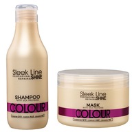 STAPIZ ZESTAW DO WŁOSÓW FARBOWANYCH SLEEK COLOUR SZAMPON 300ML +MASKA 250ML