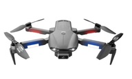 Dron RC F9 kamera 6K HD GPS WIFI LED dosah 2000m