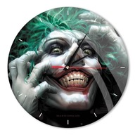 Nástenné hodiny s leskom Joker 003 DC Viacfarebné