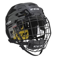 CCM Tacks 210 Combo Senior Kask hokejowy z kratą czarny