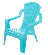 Detská stolička plastová pohodlné farebné vzory 44x40x37 cm