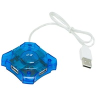 Rozgałęziacz USB BLOW hub rozdzielacz 4 porty USB