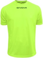 Koszulka Givova One Mac01 0019 żółta fluo M