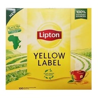 Herbata Lipton Yellow Label czarna ekspresowa 100 kopert