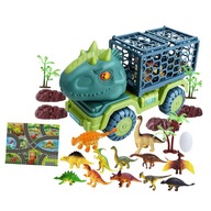 Dinosaur Truck Toys Predstiera, že hračka s dinosaurom