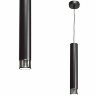 Lampa wisząca DANI BLACK/CHROME 1xGU10