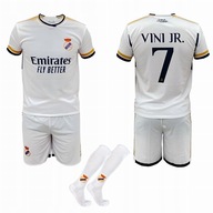 Vinicus Junior Real Madryt Vini JR 7 strój komplet piłkarski + getry 164
