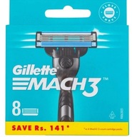 GILLETTE MACH3 WKŁADY OSTRZA WYMIENNE 8SZT