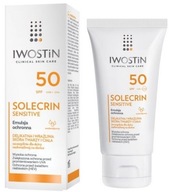 IWOSTIN SOLECRIN SENSITIVE wodoodporna emulsja skóra wrażliwa SPF50 -100 ml