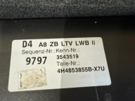 AUDI A8 D4 4H 2017 moulding threshold left 4H4853859B LONG LX7U 72 km