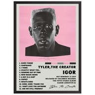 Tyler, The Creator IGOR Plagát Obrázok s albumom v rámčeku Darček
