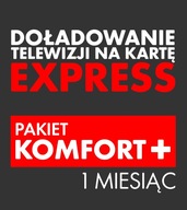 Doładowanie TNK NC+ na kartę - pakiet Komfort+ 1mc